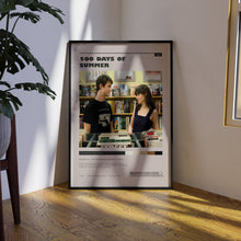 500 Days of Summer Poster, Joseph Gordon-Levitt Wall Art, Minimalist Wall Decor, Romantic Indie Film Art Print, Gift for Movie Buffs 1733651956