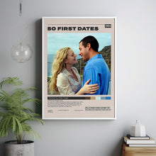 50 First Dates, Peter Segal, Minimalist Movie Poster, Vintage Retro Art Print