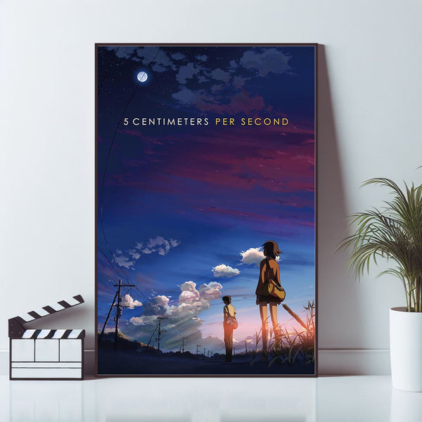5 Centimeters per Second, Movie Poster, Wall Art Prints, Art Poster, Canvas Material Gift, Keepsake, Home Decor, Live Room Wall Art 1582223174
