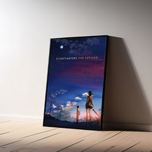5 Centimeters per Second, Movie Poster, Wall Art Prints, Art Poster, Canvas Material Gift, Keepsake, Home Decor, Live Room Wall Art 1582223174