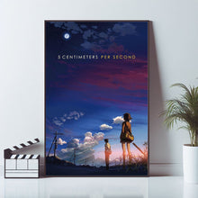 5 Centimeters per Second, Movie Poster, Wall Art Prints, Art Poster, Canvas Material Gift, Keepsake, Home Decor, Live Room Wall Art 1582223174