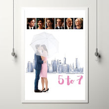 5 to 7 (2014) Movie Poster, Canvas Material Gift, Home Decor, Live Room Wall Art DS04