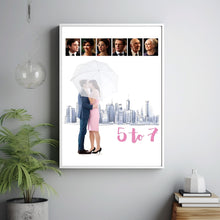 5 to 7 (2014) Movie Poster, Canvas Material Gift, Home Decor, Live Room Wall Art DS04