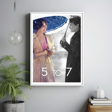 5 to 7 (2014) Movie Poster, Canvas Material Gift, Home Decor, Live Room Wall Art DS07