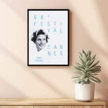 68TH CANNES FILM FESTIVAL Movie Poster, Canvas Wall Art, Room Decor, Movie Art