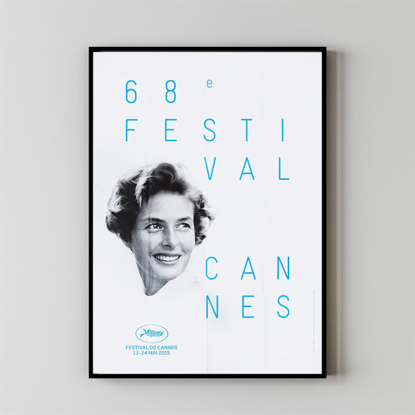 68TH CANNES FILM FESTIVAL Movie Poster, Canvas Wall Art, Room Decor, Movie Art