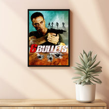 6 Bullets (2012) Movie Poster, Canvas Material Gift, Home Decor, Live Room Wall Art DS03