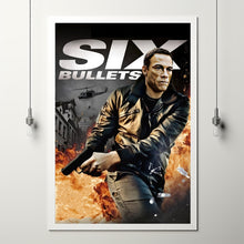 6 Bullets (2012) Movie Poster, Canvas Material Gift, Home Decor, Live Room Wall Art DS04