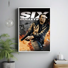 6 Bullets (2012) Movie Poster, Canvas Material Gift, Home Decor, Live Room Wall Art DS04