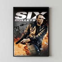 6 Bullets (2012) Movie Poster, Canvas Material Gift, Home Decor, Live Room Wall Art DS04