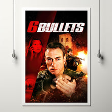 6 Bullets (2012) Movie Poster, Canvas Material Gift, Home Decor, Live Room Wall Art DS11