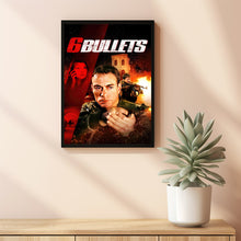 6 Bullets (2012) Movie Poster, Canvas Material Gift, Home Decor, Live Room Wall Art DS11