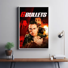 6 Bullets (2012) Movie Poster, Canvas Material Gift, Home Decor, Live Room Wall Art DS11