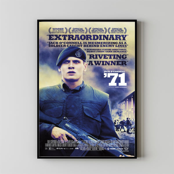 71 (2014) Movie Poster, Home Decor, Live Room Wall Art DS04