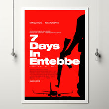 7 Days in Entebbe (2018) Movie Poster, Canvas Material Gift, Home Decor, Live Room Wall Art