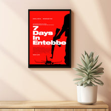 7 Days in Entebbe (2018) Movie Poster, Canvas Material Gift, Home Decor, Live Room Wall Art