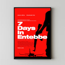 7 Days in Entebbe (2018) Movie Poster, Canvas Material Gift, Home Decor, Live Room Wall Art