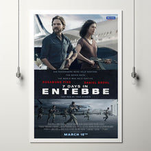 7 Days in Entebbe (2018) Movie Poster, Canvas Material Gift, Home Decor, Live Room Wall Art DS04