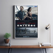 7 Days in Entebbe (2018) Movie Poster, Canvas Material Gift, Home Decor, Live Room Wall Art DS04