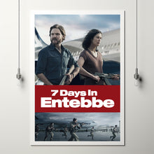 7 Days in Entebbe (2018) Movie Poster, Canvas Material Gift, Home Decor, Live Room Wall Art DS10