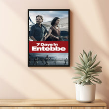 7 Days in Entebbe (2018) Movie Poster, Canvas Material Gift, Home Decor, Live Room Wall Art DS10