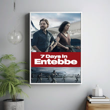 7 Days in Entebbe (2018) Movie Poster, Canvas Material Gift, Home Decor, Live Room Wall Art DS10