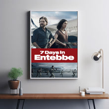 7 Days in Entebbe (2018) Movie Poster, Canvas Material Gift, Home Decor, Live Room Wall Art DS10
