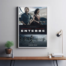 7 Days in Entebbe (2018) Movie Poster, Canvas Material Gift, Home Decor, Live Room Wall Art DS14