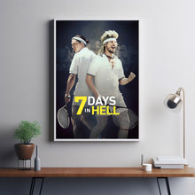 7 Days in Hell (2015) Movie Poster, Canvas Material Gift, Home Decor, Live Room Wall Art DS02