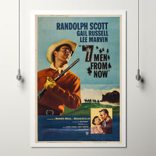 7 Men from Now (1956) Movie Poster, Canvas Material Gift, Home Decor, Live Room Wall Ar