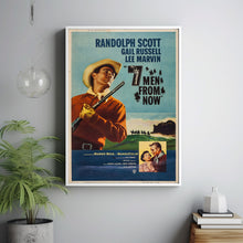 7 Men from Now (1956) Movie Poster, Canvas Material Gift, Home Decor, Live Room Wall Ar