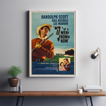 7 Men from Now (1956) Movie Poster, Canvas Material Gift, Home Decor, Live Room Wall Ar