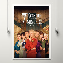 7 Women and a Murder (2021) Movie Poster, Canvas Material Gift, Home Decor, Live Room Wall Ar