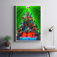 8-Bit Christmas (2021) Movie Poster, Canvas Material Gift, Home Decor, Live Room Wall Art DS03