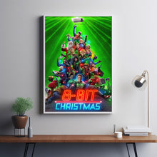 8-Bit Christmas (2021) Movie Poster, Canvas Material Gift, Home Decor, Live Room Wall Art DS16