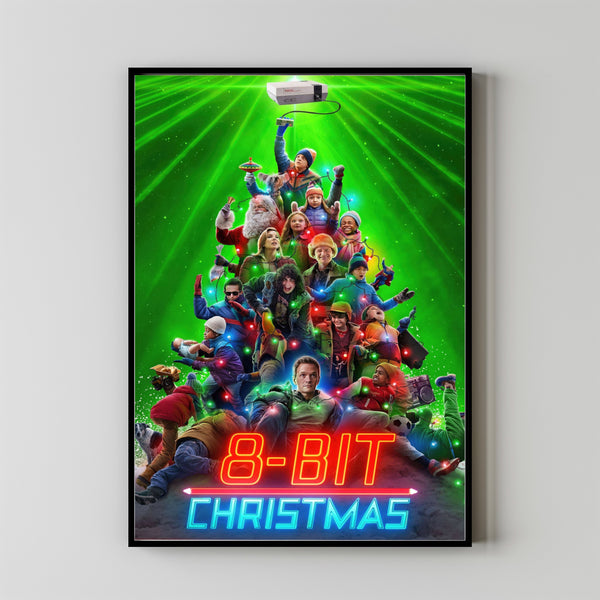 8-Bit Christmas (2021) Movie Poster, Canvas Material Gift, Home Decor, Live Room Wall Art DS16