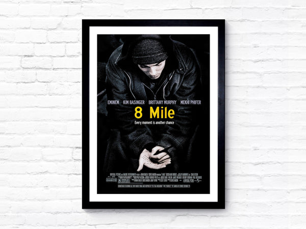 8 Mile - 2002 - Movie Poster - Film Poster - Cinema Poster - A1A2A3A4A5 1589701557