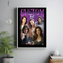 Custom Bootleg Rap Poster - Personalized Wall Art Decor with Your Photos & Text, Unique Gift Ideas for Music Lovers