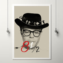 8½ (1963) Poster Art Print Movie Posters Gift for Movie lovers 4