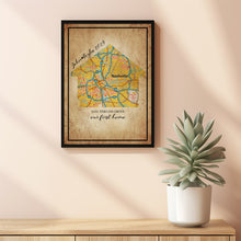 Custom Map of Your Home - The Perfect Gift for Any Special Occasion - Customize Map Title (Optional)