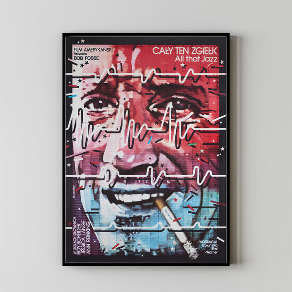 ALL THAT JAZZ Movie Poster, Canvas Wall Art, Room Decor, Movie Art