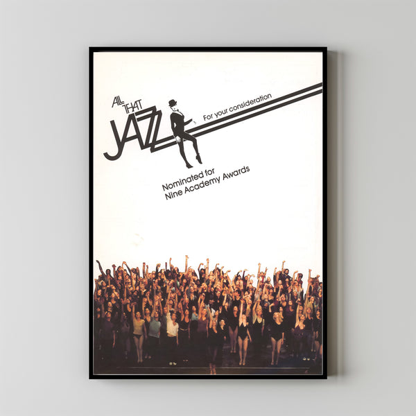 ALL THAT JAZZ Movie Poster, Canvas Wall Art, Room Decor, Movie Art 1