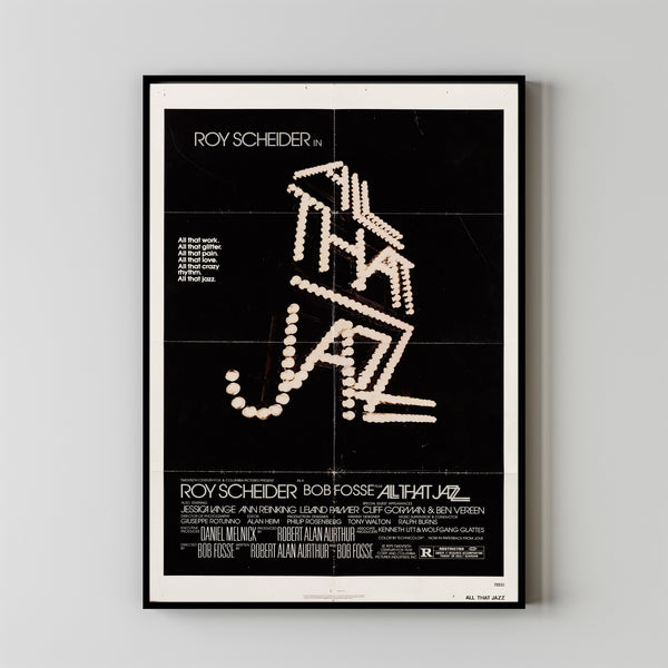 ALL THAT JAZZ Movie Poster, Canvas Wall Art, Room Decor, Movie Art 4