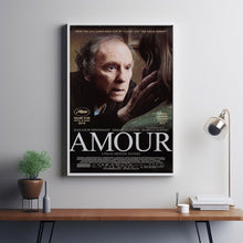 AMOUR Movie Poster, Canvas Wall Art, Room Decor, Movie Art