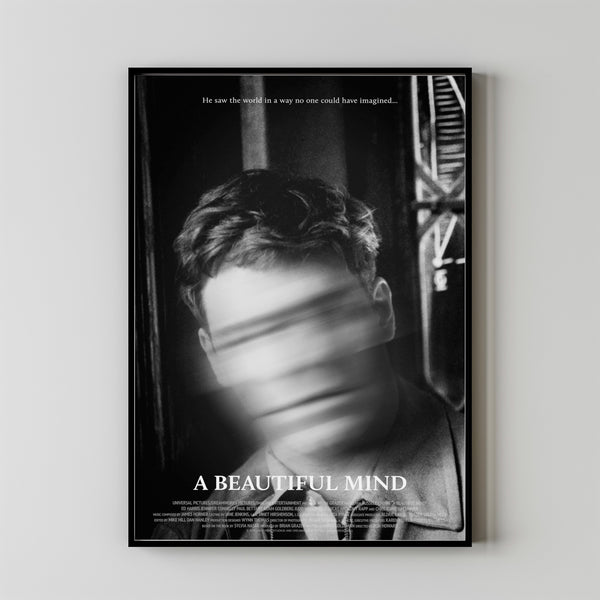 A Beautiful Mind Movie Poster Art Print Movie Posters Gift for Movie lovers 1
