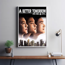 A Better Tomorrow (1986) Movie Poster,  Home Decor, Live Room Wall Art DS12