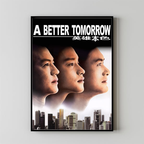 A Better Tomorrow (1986) Movie Poster,  Home Decor, Live Room Wall Art DS12