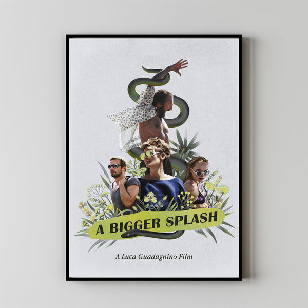 A Bigger Splash (2015) Movie Poster,  Home Decor, Live Room Wall Art DS04