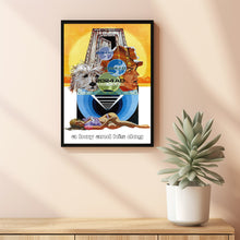 A Boy and His Dog (1975) Movie Poster,  Home Decor, Live Room Wall Art DS02
