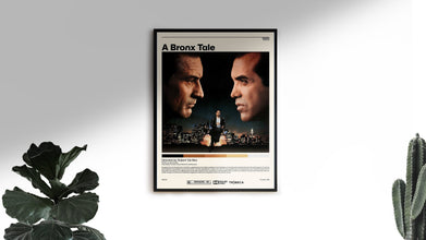 A Bronx Tale Poster  Robert De Niro, Chazz Palminteri, Minimalist Movie Poster, Vintage Retro Art Print, Custom Poster, Wall Art Print 1034905852